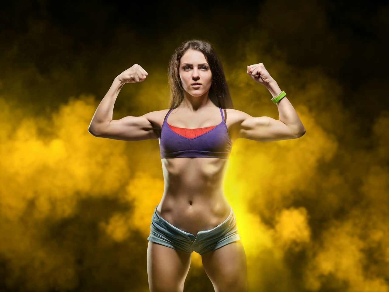 Athletic girls in Krasnoyarsk